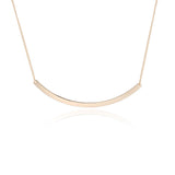 Gold-tone Collar Circle Bar Necklace Choker Bar Pendant Necklace Fashion Stainless Steel  Neckless Body Chain Jewelry NL-0225